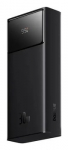 Baseus Star-Lord I&scaron;orinė baterija su ekranu 20000 mAh, 30 W, USB-A, USB-C, microUSB + USB-A/USB-C laidas, juoda