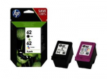 HP 62 original Ink cartridge N9J71AE Combo 2-Pack Standard Capacity Black and Colour cartridge