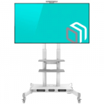 TV SET ACC MOBILE STAND/50-86"/WHITE TS1881-W ONKRON