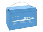 QOLTEC 53705 LiFePO4 lithium iron phosphate battery / 12.8V / 100Ah / 1280Wh / BMS