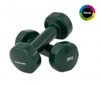 Tunturi viniliniai hanteliai 2,0 kg, žalia, 2vnt