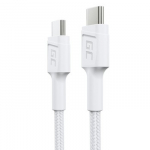 Green Cell GC PowerStream USB kabelis USB 3.2 Gen 1 (3.1 Gen 1) 0,3 m USB C Balta
