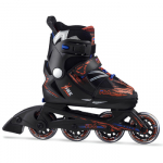 Vaiki&scaron;ki riedučiai Fila X-One (010618140) juodas/raudonas M (32-35)