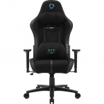 Onex PVC; Nylon caster; Metal | Gaming chairs | STC Alcantara L Series | Black