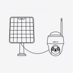 Reolink Argus Series B420 Skliautas IP apsaugos kamera Vidaus ir lauko 2304 x 1296 pikseliai Lubos