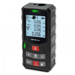 Laser distance meter with bubble level 120m
