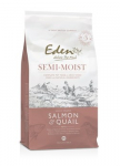 EDEN Semi-Moist Salmon and Quail - pusiau drėgnas &scaron;unų maistas - 10kg