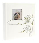 Nuotraukų Albumas - Gedeon KD46200 Moment05 200 Nuotraukų 10x15 cm įsegamas knygos tipo albumas Balta