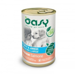 OASY One Protein Puppy and Junior Medium/Large Salmon - drėgnas ėdalas &scaron;unims - 400g