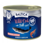 BALTICA Excellent Cod with krill - &scaron;lapias kačių maistas - 185g
