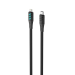 Havit CB6255 - C tipo USB ir Lightning įkrovimo kabelis, 1 m (juodas)
