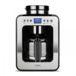 Caso | Design Compact Coffee Maker with Grinder | Pump pressure Not applicable bar | 600 W | Manual | Black/Stainless steel