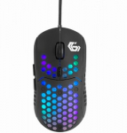 Gembird | USB Gaming RGB Backlighted Mouse | MUSG-RAGNAR-RX400 | Gaming Mouse | Wired | Black