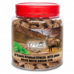 O'CANIS Fitness-Bits Plus Deer with green tea - skanėstas &scaron;uniui - 400g
