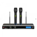 Novox FREE PRO H2 - belaidė mikrofonų sistema su galimybe laisvai keisti dažnių juostą (630 - 668 MHz)