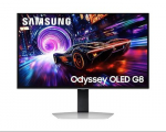[Pažeista pakuotė ir stovas] Samsung Odyssey OLED G8 G81SF S27FG810SU | 27" | 16:9 | 240Hz | 0.03 ms | 3840 x 2160 pixels | 250 cd/m&sup2; | HDMIx2 | Silver
