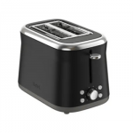 TEFAL Toaster | TT7208E0 Collection Retro | Power 850 W | Number of slots 2 | Housing material Stainless steel | Black