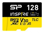 SILICON POWER Memory card microSDXC Inspire 256GB UHS-IU3 A2 V30 C200 4K TLC