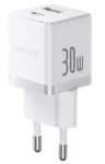 Baseus Palm Tinklo įkroviklis 30 W USB-C USB-A baltas