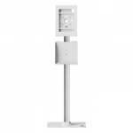 Tablet advertising mount with lock MC-960 W
