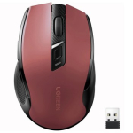 Belaidė optinė pelė Ugreen MU006 USB 2,4 GHz / Bluetooth 5.0 4000 DPI &ndash; raudona