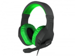 Žaidimų ausinės GENESIS Argon 200 green