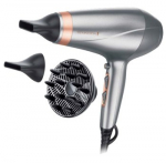 Remington | Hair Dryer | AC8820 | 2200 W | Number of temperature settings 3 | Ionic function | Diffuser nozzle | Silver