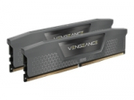 CORSAIR VENGEANCE 32GB 2x16GB DDR5 5200MT/s DIMM Unbuffered 40-40-40-77 Std PMIC AMD EXPO Cool Grey Heatspreader Black PCB 1.25V