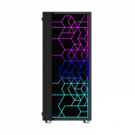 GEMBIRD computer case Fornax 2500 ATX - ARGB backlight black