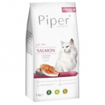 DOLINA NOTECI Piper Animals with salmon - sausas kačių maistas - 3 kg