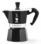 Bialetti Moka Express Mokos gaminimo indas Juoda