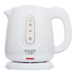 Adler Kettle | AD 1373 | Electric | 850 W | 1 L | Polypropylene | 360&deg; rotational base | White