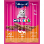 VITAKRAFT Cat Stick Turkey and lamb - skanėstas katėms - 18 g