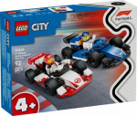 LEGO CITY 60464 F1 - Williams Racing ir Haas F1 lenktyniniai automobiliai