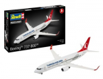 Plastic Model Kit - Boeing 737-800 Turkish Airlines 1/144 Scale