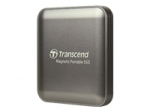 TRANSCEND 1TB External SSD ESD420C USB 20Gbps Type C Magsafe Gray Steel