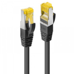 Tinklo Kabelis - LINDY RJ-45 S/FTP LSZH Tinklo Kabelis, Cat.6A Ki&scaron;tukas, Cat.7 Neapdirbtas Kabelis, 3 m, Juodas, 10 vnt.