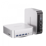 Mini PC - GEEKOM A9MAX, AMD Ryzen AI 9 HX 370, 32GB RAM, 1TB SSD, Juoda
