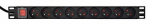 Gembird *Rack power strip PDU 9xFR 1U 16A F