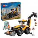 LEGO CITY 60480 Geltonas ekskavatorius-krautuvas