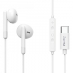 In ear headphones classy usb-c white