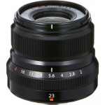 Fujifilm Fujinon XF 23mm f/2.0 R WR juodas objektyvas