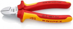 Žnyplės &scaron;oninio kirpimo VDE 160mm, Knipex