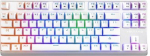 MODECOM VOLCANO LANPARTY (brown Outemu switch) wired white Mechanical RGB Keyboard