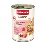 ANIMONDA Carny Adult Turkey, chicken and shrimp - &scaron;lapias kačių maistas - 400g