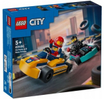 LEGO CITY 60400 KARTINGAI IR LENKTYNININKAI