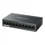 Mercusys 10-Port 10/100Mbps Desktop Switch with 8-Port PoE+ | Mercusys