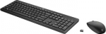 HP 235 Wireless Mouse and Keyboard Combo - Black - Angli&scaron;kų raidžių i&scaron;sidėstymas