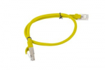 PATCHCORD KAT.5E UTP 2M Ż&Oacute;ŁTY FLUKE PASSED LANBERG 10-PACK
