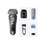 Braun Shaver | Series 9 Pro+ 9675cc | Operating time (max) 60 min | Wet and Dry | Lithium Ion | Grey